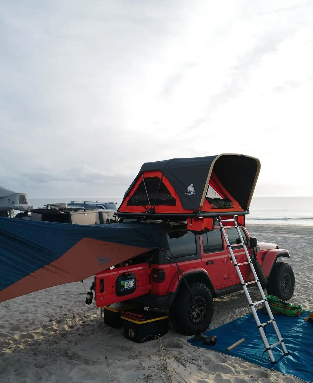California shower tent