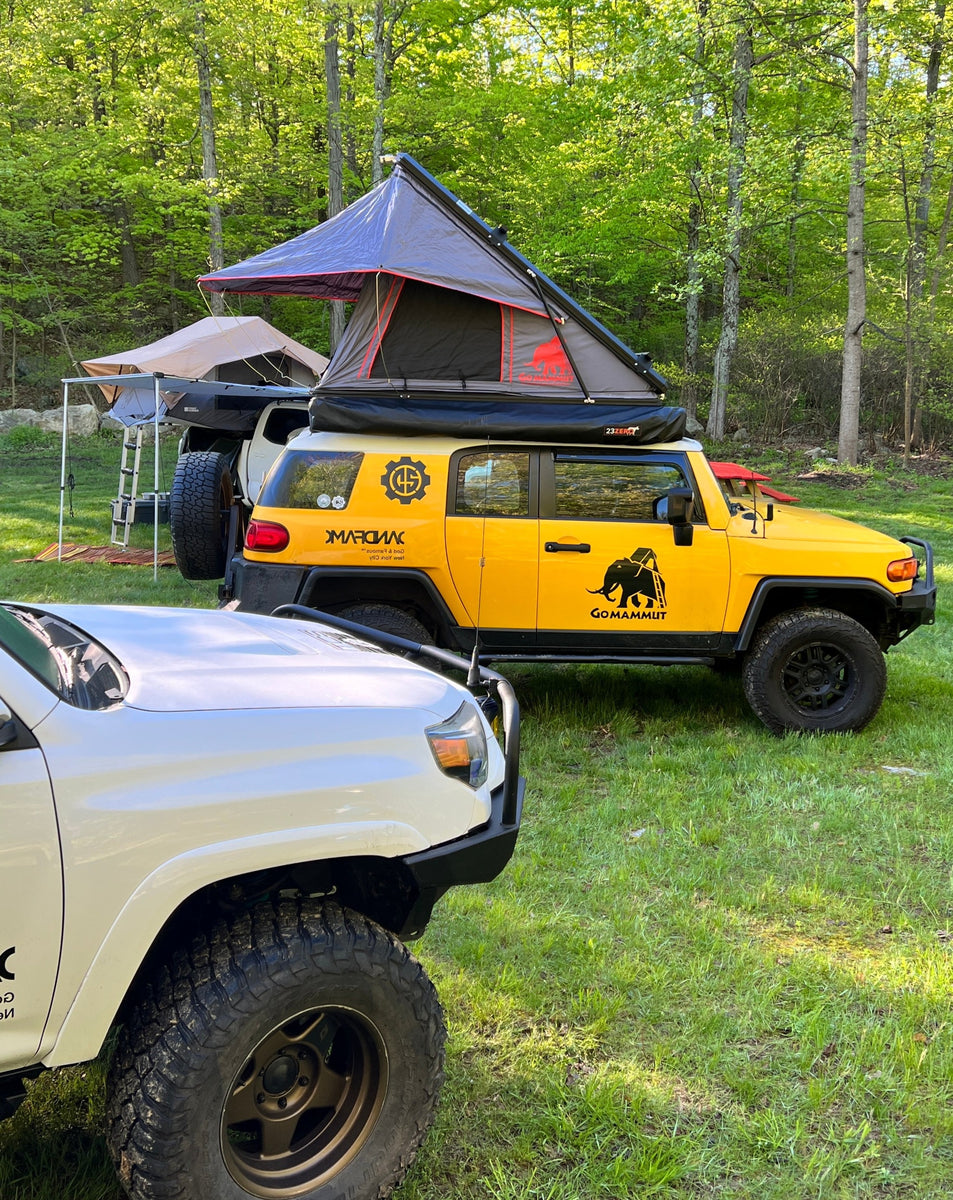 Fj cruiser discount roof top tent