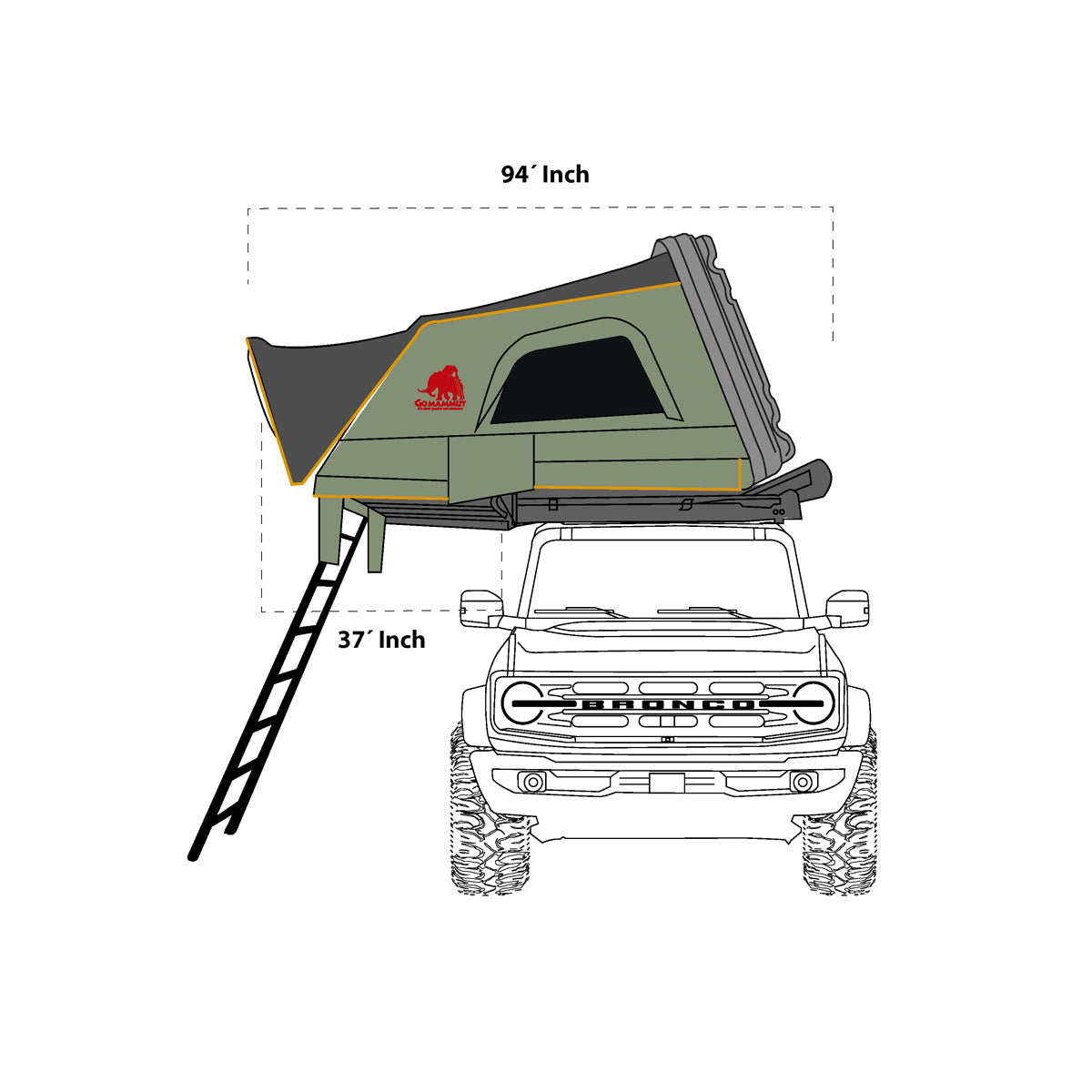 Rooftop tent New York