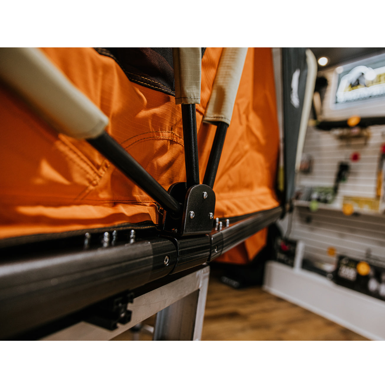 High-density foam mattress tent